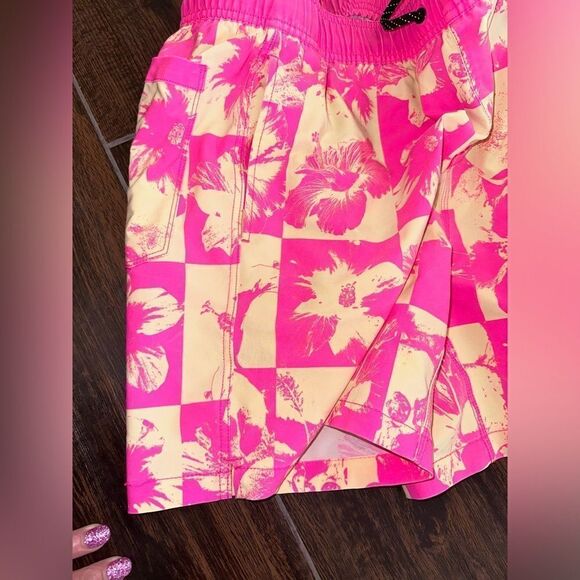 BILLABONG SUNDAYS LAYBACK 17" BOARDSHORTS NEON EUC sz S - Picture 4 of 9